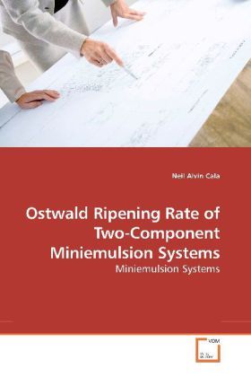 Produktbild: Cala, N: Ostwald Ripening Rate of Two-Component Miniemulsion