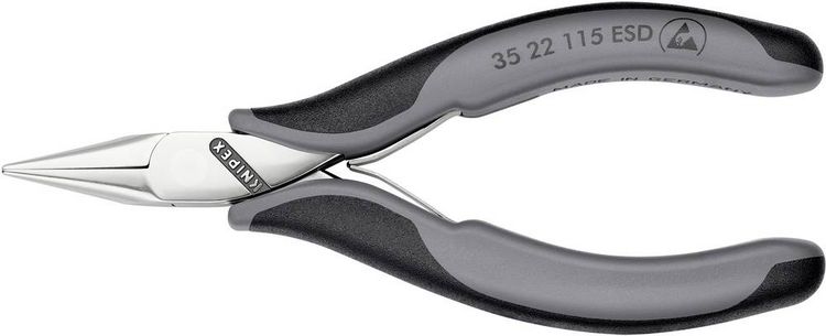 Produktbild: Knipex 35 22 115 ESD ESD Spitzzange Gerade 115mm