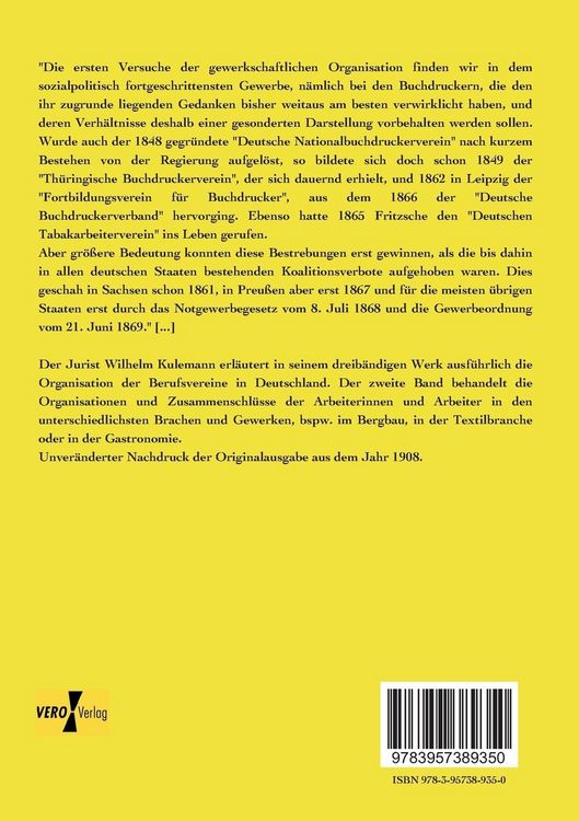 Produktbild: Die Berufsvereine