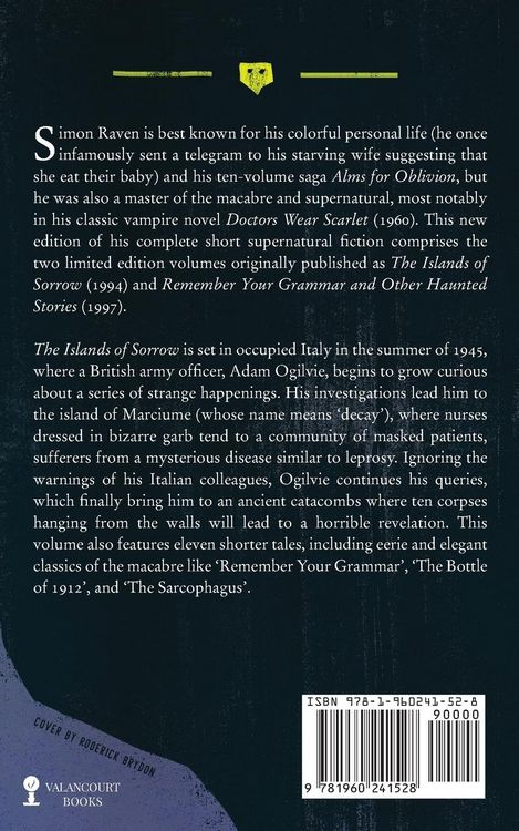 Produktbild: The Islands of Sorrow and Other Macabre Tales