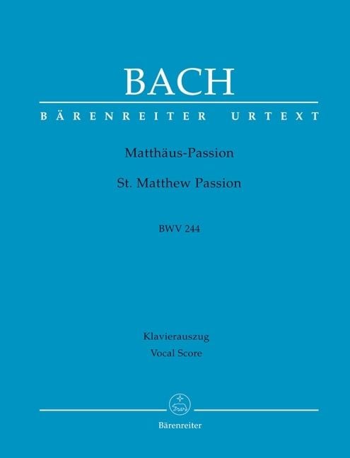 Produktbild: Bach, J: Matth&auml;us-Passion BWV 244