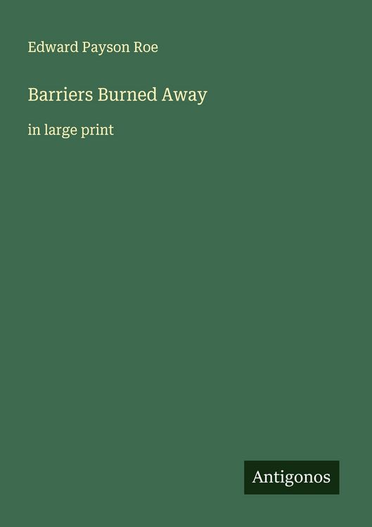 Produktbild: Barriers Burned Away