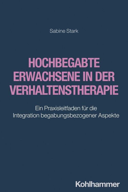 Produktbild: Hochbegabte Erwachsene in der Verhaltenstherapie