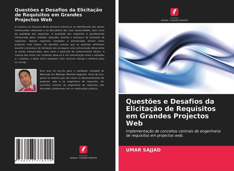 Produktbild: Quest&otilde;es e Desafios da Elicita&ccedil;&atilde;o de Requisitos em Grandes Projectos Web