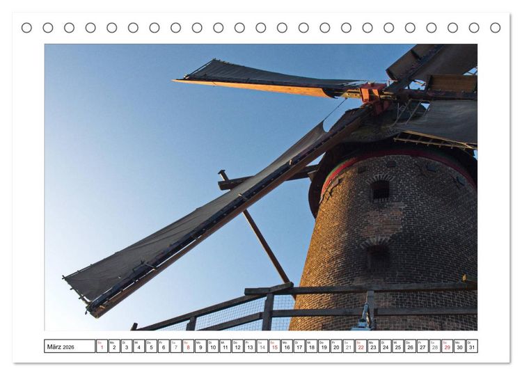 Produktbild: Am Niederrhein. Der Altkreis Moers (Tischkalender 2026 DIN A5 quer), CALVENDO Monatskalender