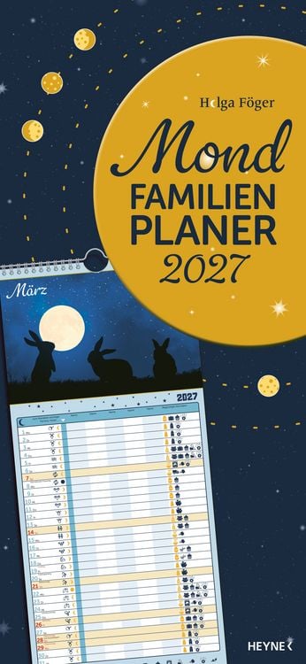 Produktbild: Mond-Familienplaner 2027