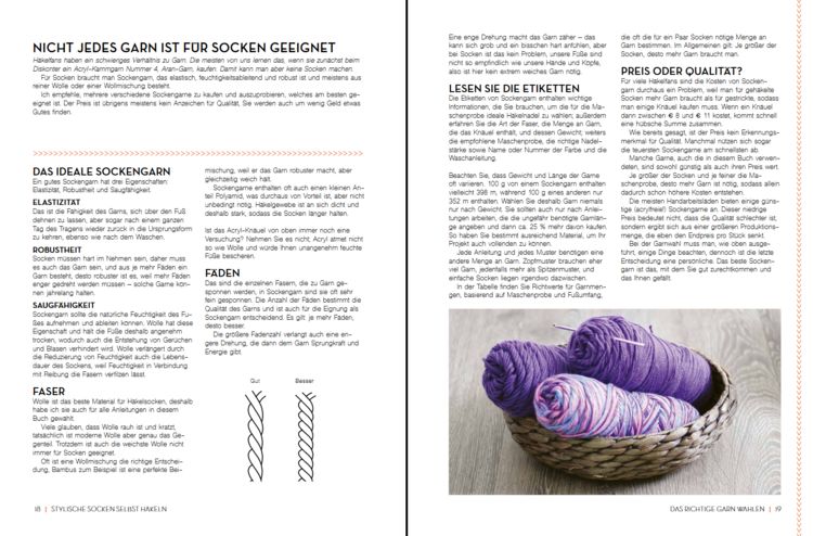 Produktbild: Stylische Socken selbst h&auml;keln
