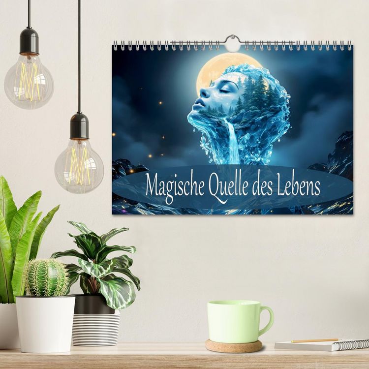 Produktbild: Magische Quelle des Lebens (Wandkalender 2026 DIN A4 quer), CALVENDO Monatskalender