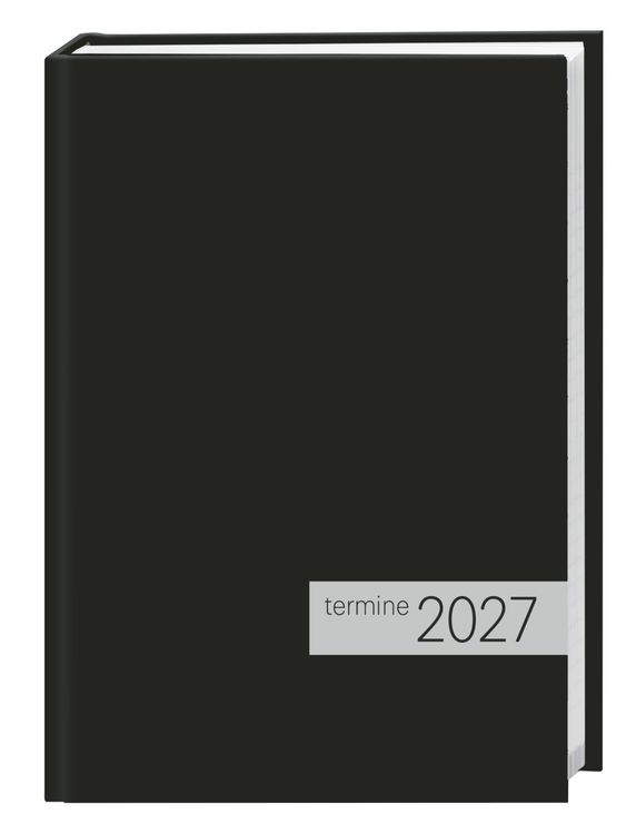 Produktbild: times&more Kalenderbuch schwarz 2027