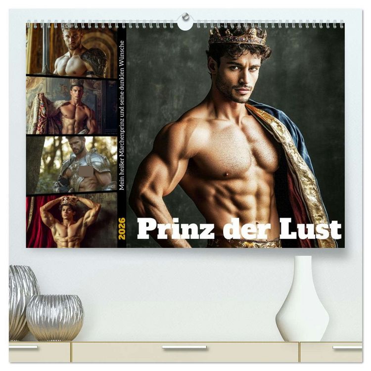 Produktbild: Prinz der Lust (hochwertiger Premium Wandkalender 2026 DIN A2 quer), Kunstdruck in Hochglanz