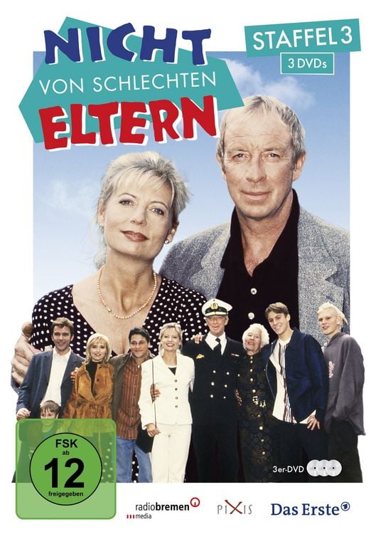 Produktbild: Nicht von schlechten Eltern - Staffel 3 [3 DVDs]
