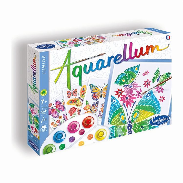 Produktbild: Sentosphere - Aquarellum Junior Schmetterling & Blume