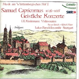 Produktbild: Lukas Barock Ensemble: Geistliche Konzerte