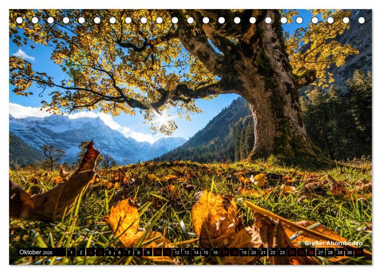 Produktbild: Tirol 2026 - die sch&ouml;nsten Pl&auml;tze (Tischkalender 2026 DIN A5 quer), CALVENDO Monatskalender