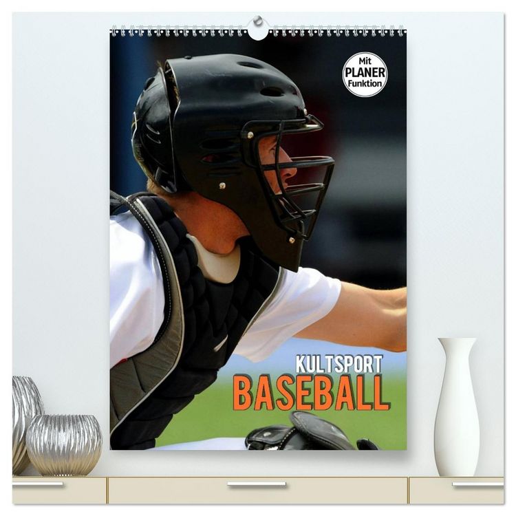 Produktbild: Kultsport Baseball (hochwertiger Premium Wandkalender 2026 DIN A2 hoch), Kunstdruck in Hochglanz