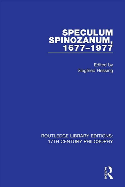Produktbild: Speculum Spinozanum, 1677-1977