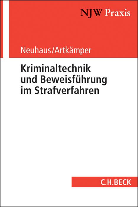 Produktbild: Kriminaltechnik und Beweisf&uuml;hrung im Strafverfahren