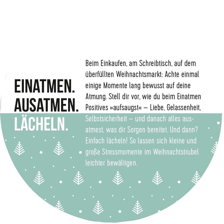 Adventskalender in der Dose. 24 Momente der Achtsamkeit