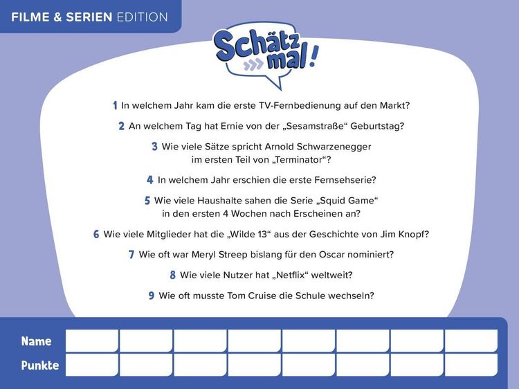 Produktbild: Sch&auml;tz mal! Filme und Serien Edition