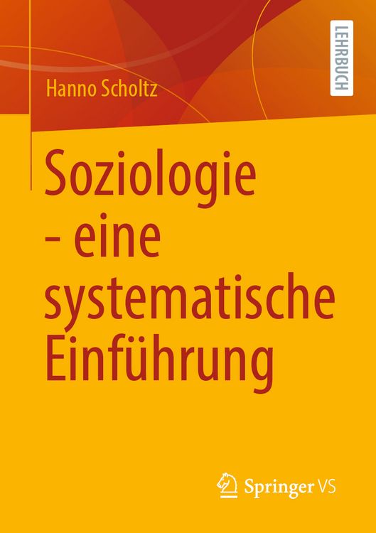 Produktbild: Soziologie - eine systematische Einf&uuml;hrung