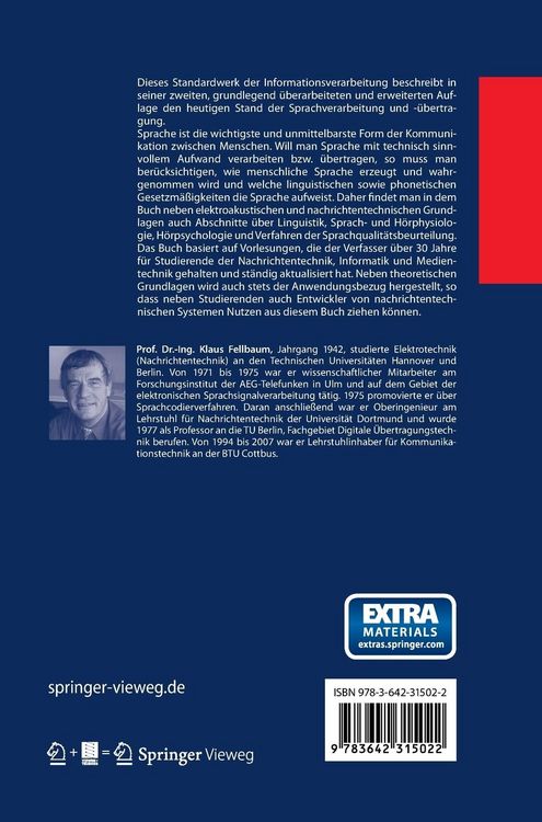 Produktbild: Sprachverarbeitung und Sprach&uuml;bertragung
