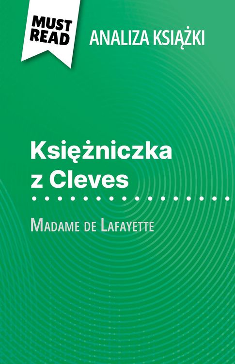 Produktbild: Ksiezniczka z Cleves ksiazka Madame de Lafayette (Analiza ksiazki)
