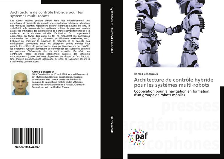 Produktbild: Architecture de contr&ocirc;le hybride pour les syst&egrave;mes multi-robots