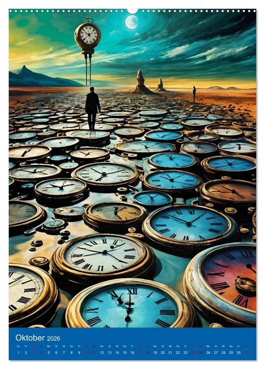 Produktbild: Farbenwelten (Wandkalender 2026 DIN A2 hoch), CALVENDO Monatskalender