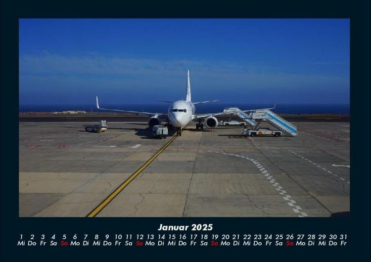 Produktbild: Flugzeuge 2025 Fotokalender DIN A4