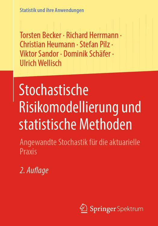 Produktbild: Stochastische Risikomodellierung und statistische Methoden