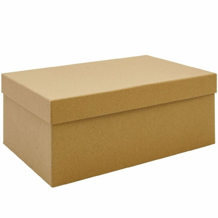 Produktbild: Geschenkbox L Kraftpapier MIX