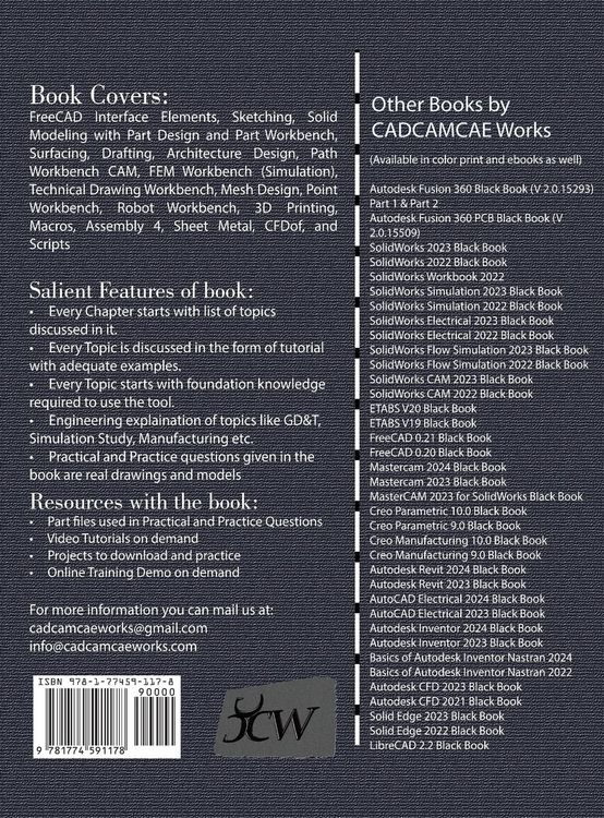 Produktbild: FreeCAD 0.21 Black Book