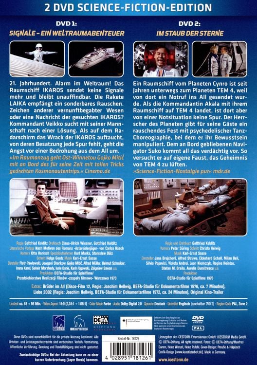 Produktbild: Signale - Ein Weltraumabenteuer / Im Staub der Sterne [2 DVDs]