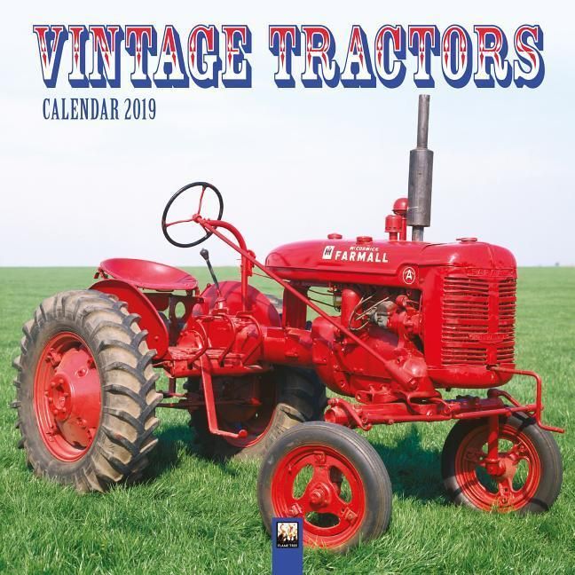 Produktbild: Vintage Tractors Wall Calendar 2019 (Art Calendar)