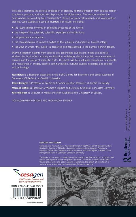Produktbild: Human Cloning in the Media