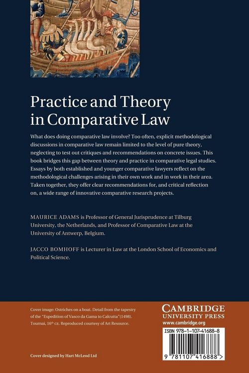 Produktbild: Practice and Theory in Comparative Law