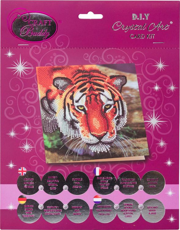Produktbild: Crystal Art Tiger 18x18cm