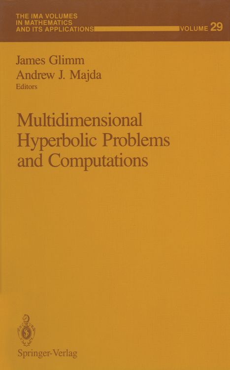 Produktbild: Multidimensional Hyperbolic Problems and Computations