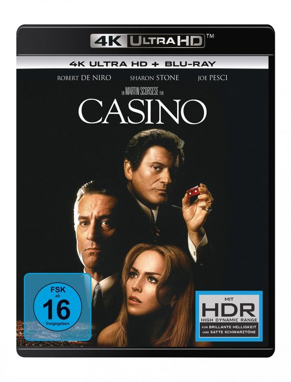 Produktbild: Casino (4K Ultra HD) (+ 2D Blu-ray)