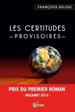 Produktbild: Les certitudes provisoires