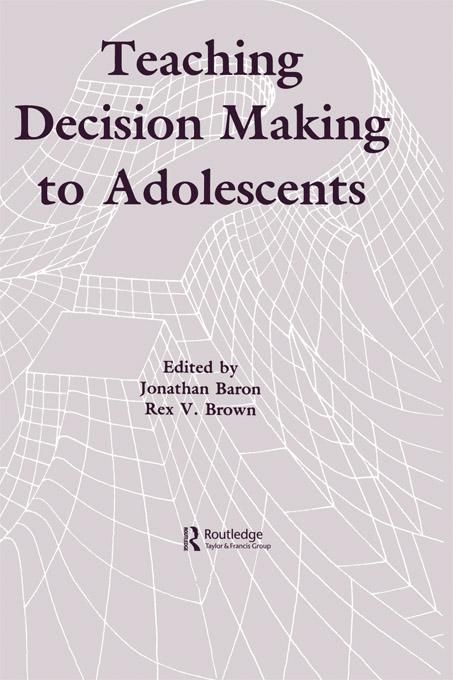 Produktbild: Teaching Decision Making To Adolescents