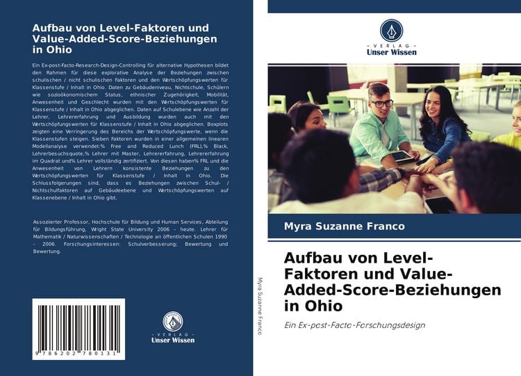 Produktbild: Aufbau von Level-Faktoren und Value-Added-Score-Beziehungen in Ohio