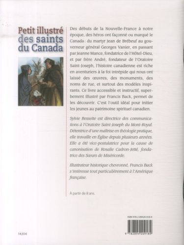 Produktbild: Petit illustr&eacute; des saints du Canada