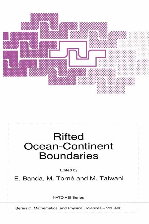Produktbild: Rifted Ocean-Continent Boundaries