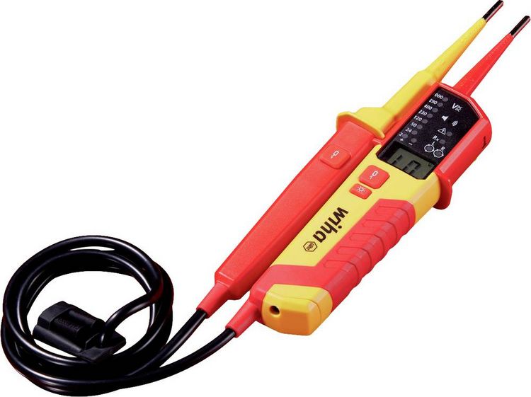 Produktbild: Wiha 45216 Spannungs- und Durchgangspr&uuml;fer CAT III 1000 V, CAT IV 600V LED, Akustik