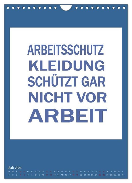 Produktbild: Memo an mich (Wandkalender 2026 DIN A4 hoch), CALVENDO Monatskalender
