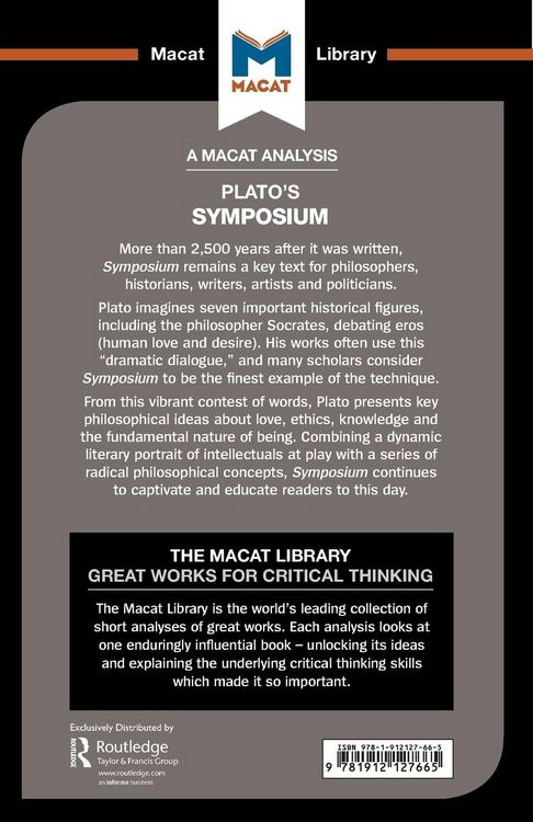 Produktbild: An Analysis of Plato's Symposium