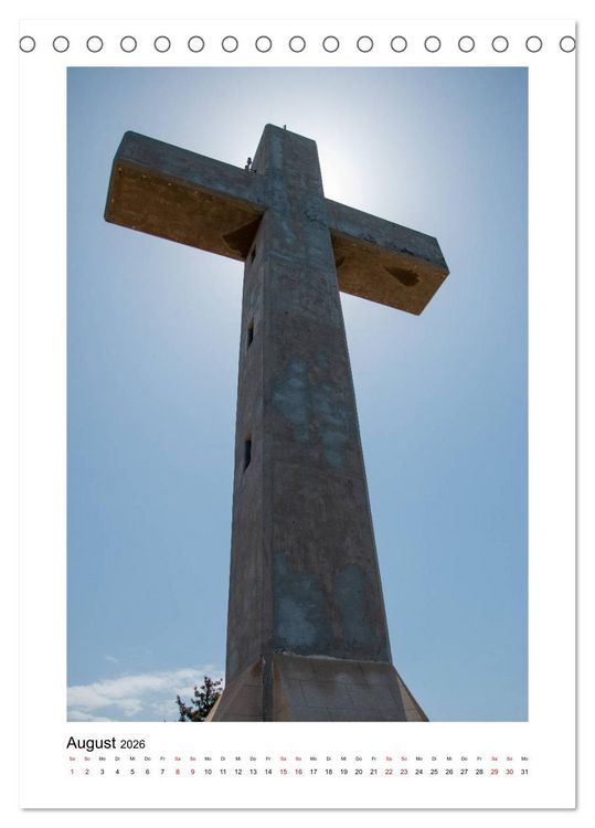 Produktbild: Rhodos, die Sonneninsel (Tischkalender 2026 DIN A5 hoch), CALVENDO Monatskalender