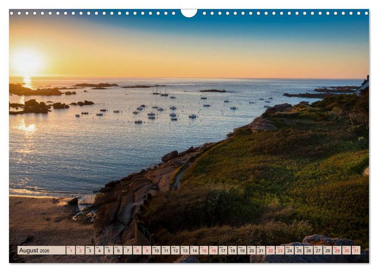 Produktbild: Brittany impressions (Wall Calendar 2026 DIN A3 landscape), CALVENDO 12 Month Wall Calendar