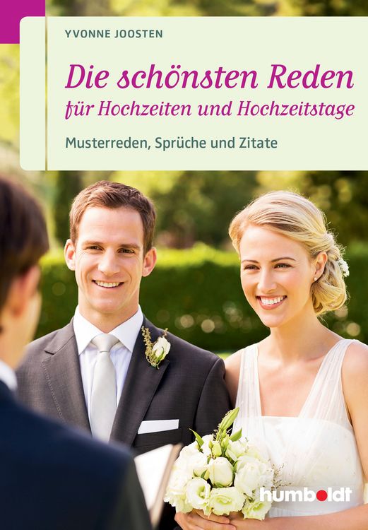 Produktbild: Die sch&ouml;nsten Reden f&uuml;r Hochzeiten und Hochzeitstage